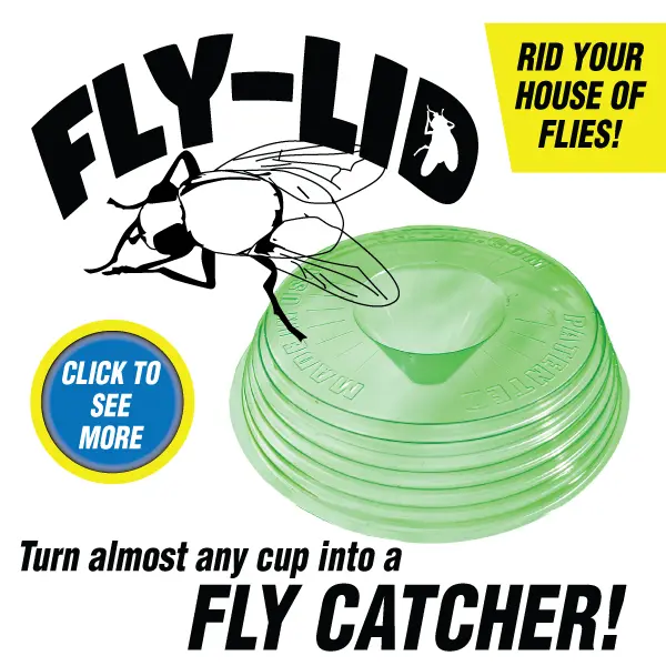 5 Gallon Bucket Fly Lid - Turn any 5 gallon bucket into a Fly Trap